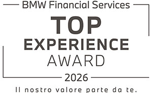 Logo BMW Financial Services Top Experience Award 2026
